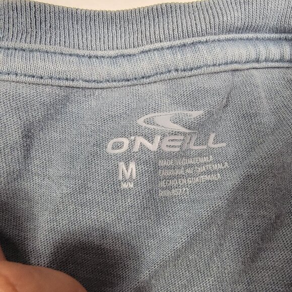 ONeill Sunflower Women Medium Black Graphic T Shirt Casual Outdoors Lightweight - Picture 4 of 8